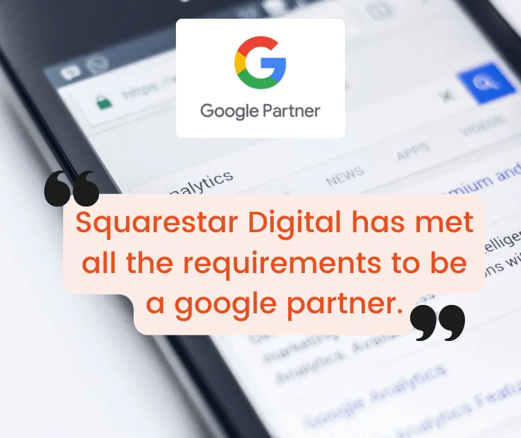 Squarestar Digital is a Google partner