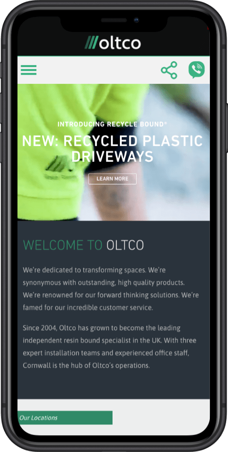 Oltco Website