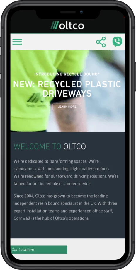 Oltco Website