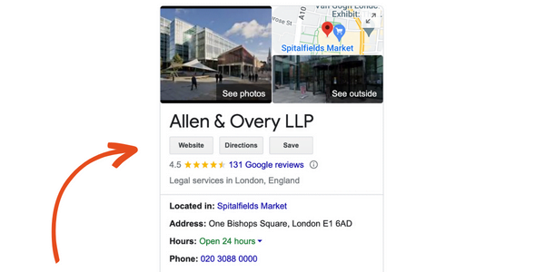Allen & Overy LLP Google reviews